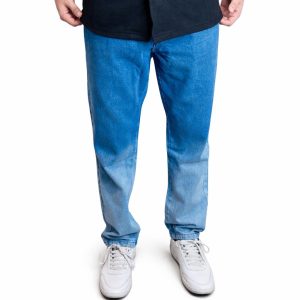 BLUE FADED DENIM JOGGER