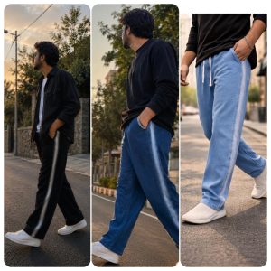 3 Pics Combo ( Deep Blue, Light Blue & Black )