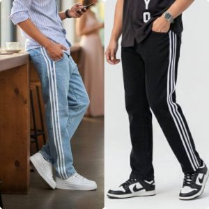 2 Pcs Beggy Streap ( Blue & Black )