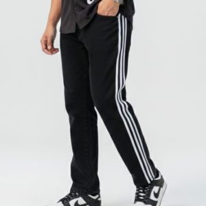 Beggy Streap Denim ( Black )